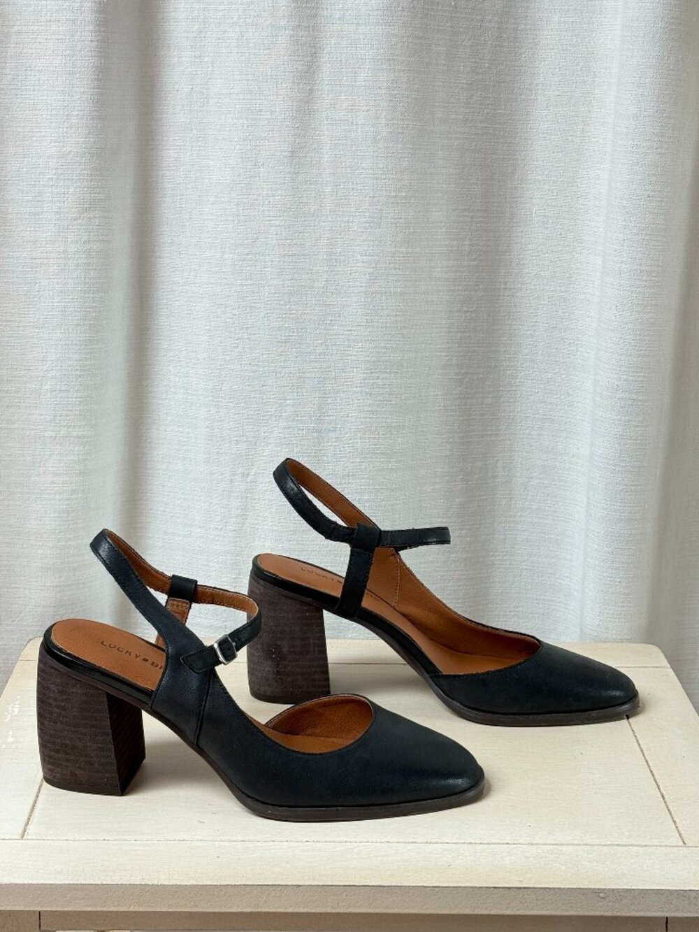 Lucky Brand Women's Xarissa Block Heel Pump